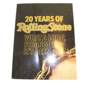 Vintage 20 Years of Rolling Stone Softcover Book